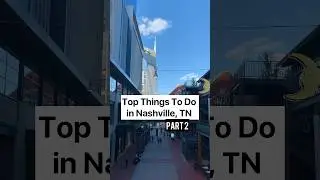 For more ideas on what to do, see & eat in Nashville, watch our travel guide Vlog! #nashville