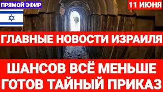 Новости Израиля. ШАНСОВ ВСЁ МЕНЬШЕ. ГОТОВ ТАЙНЫЙ ПРИКАЗ. Выпуск 676. Р. Наария #новостиизраиля #иран