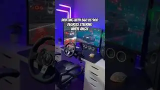 Steering Wheel Settings ? 560 vs 900 Degree Angle