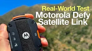 Motorola Defy Satellite Link Review (Real World Test)