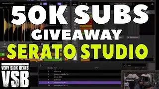 50000 Subscriber Giveaway | Serato Studio