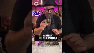 Whisky on the Rocks (Виски он зе рокс) сервировка виски на лёд #bartender #whisky