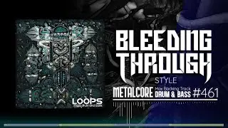 Metalcore Backing Track / Drum And Bass / Bleeding Through Style / 185 bpm Jam in D Minor