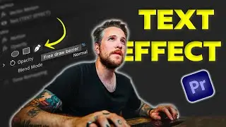 Creating Peter McKinnon's TEXT EFFECT [Hindi] | How to Animate Text In Premiere Pro