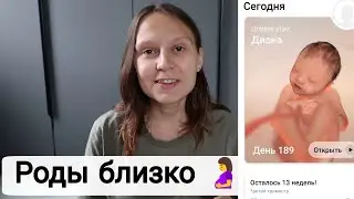 27 я Неделя беременности 🤰 | Начался третий триместр🔥 | Моя прибавка в весе 😌