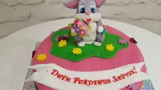 Торт зайчик для зайчика