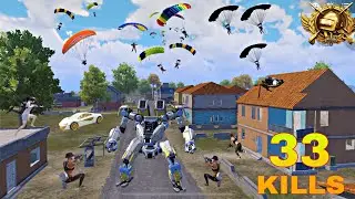 33 KILLS 🔥NEW UPDATE SOLO VS SQUAD GAMEPLAY ❤️PUBG MOBILE