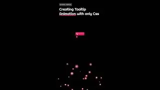 How To Make Tooltips With Only CSS | #HTML #CSS