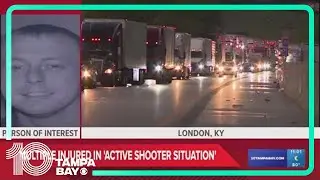 Several injured following active shooter incident on I-75 in Kentucky; person of interest sought