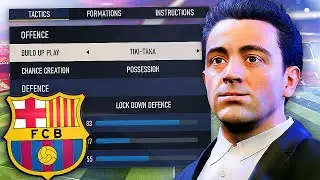 How to use Xavi’s Barcelona tactics in FIFA 23