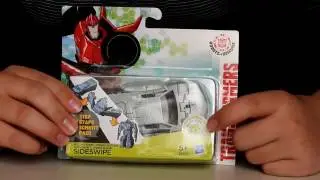 Transformers Robots in Disguise 1 Step Changer Blizzard Strike Sideswipe REVIEW