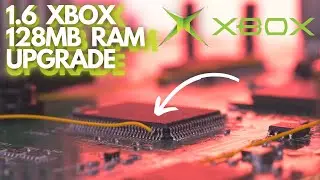 I Did The Impossible 1.6 XBOX 128MB RAM Upgrade! | Piggyback Method!