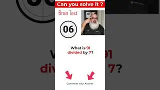 Math IQ Question sGuinness And Math Guy