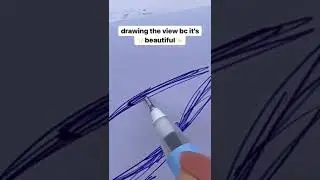 Drawing a beautiful view