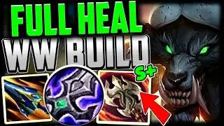 FULL HEAL WARWICK JUNGLE CAN'T BE KILLED - How to Play Warwick for Beginners S14 League of Legends