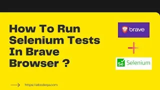 How To Run Selenium Tests In Brave Browser Using ChromeDriver?