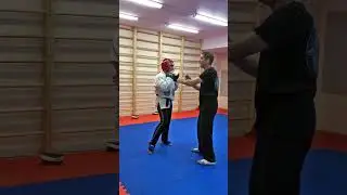 Подсечка и бросок через ногу. #shorts #shortvideo #sports #martialarts