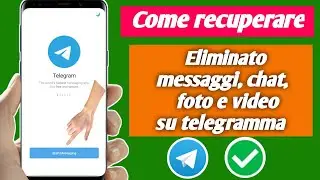 Come recuperare messaggi, chat, immagini e video eliminati da Telegram