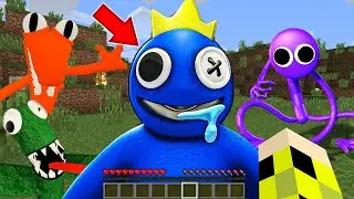 Я НАШЕЛ РАДУЖНЫХ ДРУЗЕЙ В МАЙНКРАФТ ROBLOX RAINBOW FRIENDS MINECRAFT SCP