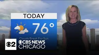 Dry with partly cloudy skies in Chicago