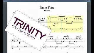 Dune Tune Trinity Grade 8 Bass