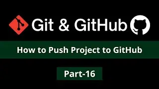 how to push project to github with vscode -git & github tutorial