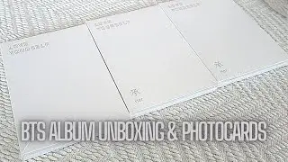 BTS LOVE YOURSELF ANSWER HER ALBUM UNBOXING PHOTOCARDS!