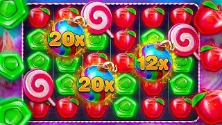 SWEET BONANZA |  EN POPÜLER OYUNDA MEGA KASA İLE HARİKA KAZANÇLAR YAKALADIK! #slot #sweetbonanza