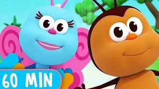 60 Minutes! The Best Little Bugs Songs!  - Kids Songs & Nursery Rhymes