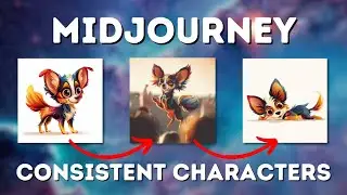 Consistent Characters In Midjourney Is Here And It's WILD