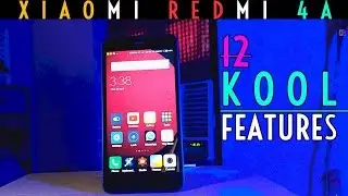 12 Cool Features👌of REDMI 4A  (Best Xiaomi MIUI 8 Top Tips & Tricks Review)