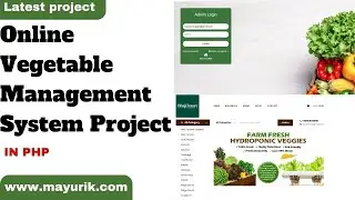 online vegetable management system website | fruit shop project in php | Source Code & Projects