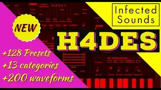 H4des Infected Sounds Review | Best synth plugin 200 Instruments Waveforms | Unique Sound Design Vst