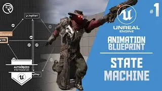 Unreal Engine 5 Tutorial -  Animation Blueprint Part 1: State Machines