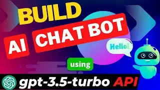 Build AI Chat Bot using ChatGPT API 👉  gpt-3.5-turbo 👈 #chatgpt #openai