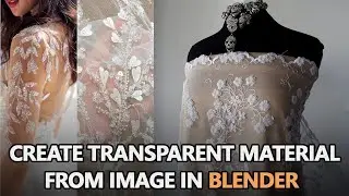 How to make translucent fabric in Blender