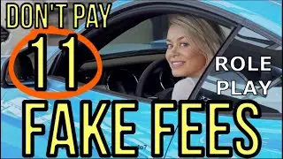 HOW TO AVOID PAYING 11 FAKE FEES in 2024 (ROLE PLAY) AT CAR DEALERS ! The Homework Guy Kevin Hunter
