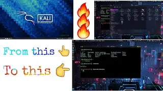 KDE Plasma Customization Cyberpunk Hacker | My Linux Customization 2021 | KDE plasma HACKER theme