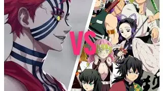 Akaza vs Hashira [Demon Slayer]