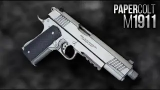 How to make a Paper 1911 | Complete Tutorial