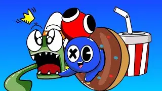 Rainbow Friends Babies vs Box ANIMATION COMPLETE EDITION | Roblox Rainbow Friends Animation
