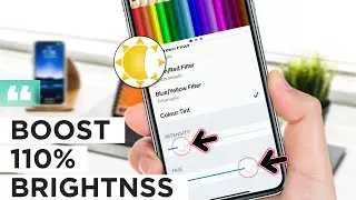 Increase Your iPhone Screen Brightness to The Max | Make iPhone Display brighter than 100%