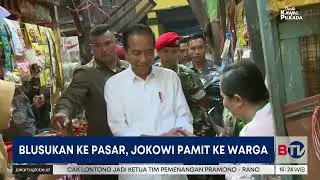 Blusukan ke Pasar Soponyono Surabaya, Jokowi Pamitan | Beritasatu