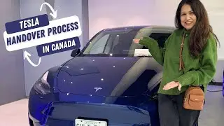 Tesla I Model Y 2024 I Handover Process in Canada I Delivery Day I Vlog I Wasalicious