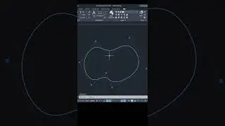 PLINE to SPLINE #autocad #autocadtutorial #shorts