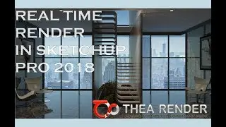 Real Time Rendering In SketchUp with Thea Render #2