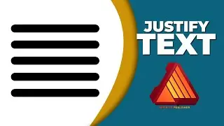 How to justify text in affinity publisher