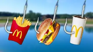 Fast Food Fishing Challenge