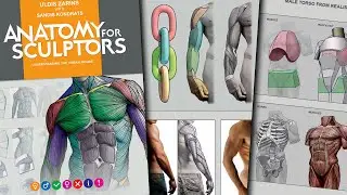 Anatomy for Sculptors book preview🔥 Understanding the human figure by Uldis Zarins