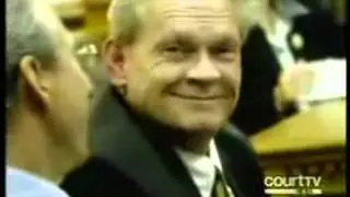 ▶Divorce Corp at work  Judge Thompson pumps his penis while on the bench